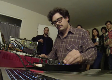 Photo of set M Geddes Gengras.