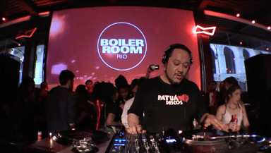 Photo of set DJ Paulão.