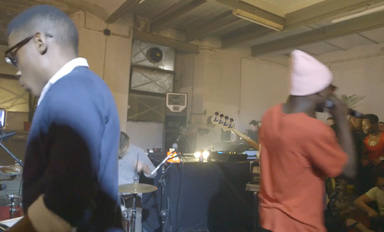 Photo of set Throes + The Shine.