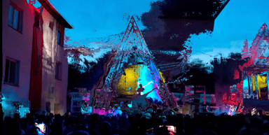 Photo of set Boiler Room x Eristoff Day/Night Austria.