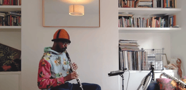 Photo of set Shabaka Hutchings.