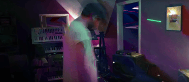 Photo of set Nathan Fake.