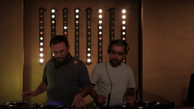 Photo of set Peach Puff Bass Unit.