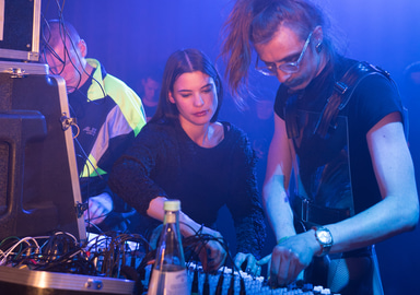 Photo of set Alex the Fairy, Rachel Lyn, Volruptus, Uchi with Speedy J.