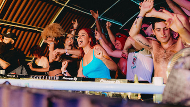 Photo of set DJ Gigola.