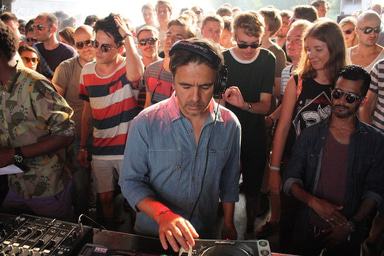 Photo of set Laurent Garnier.