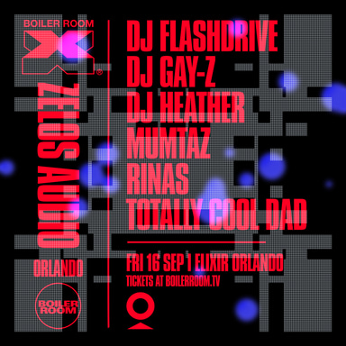 Photo of set DJ Flashdrive.