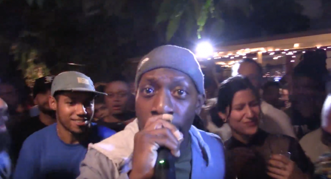 Flyer for event In Appreciation Of Lyricism.