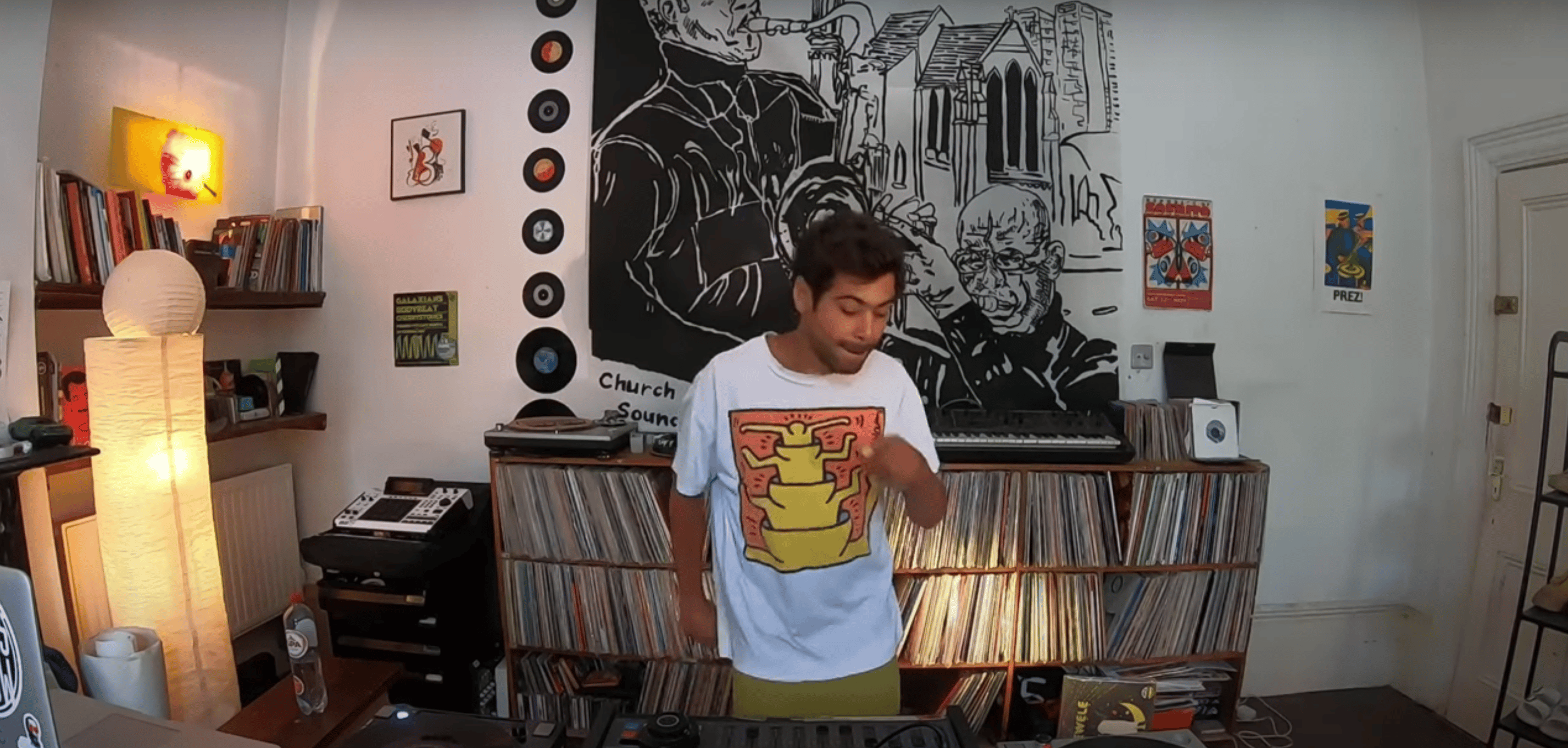 Flyer for event Lex Blondin.