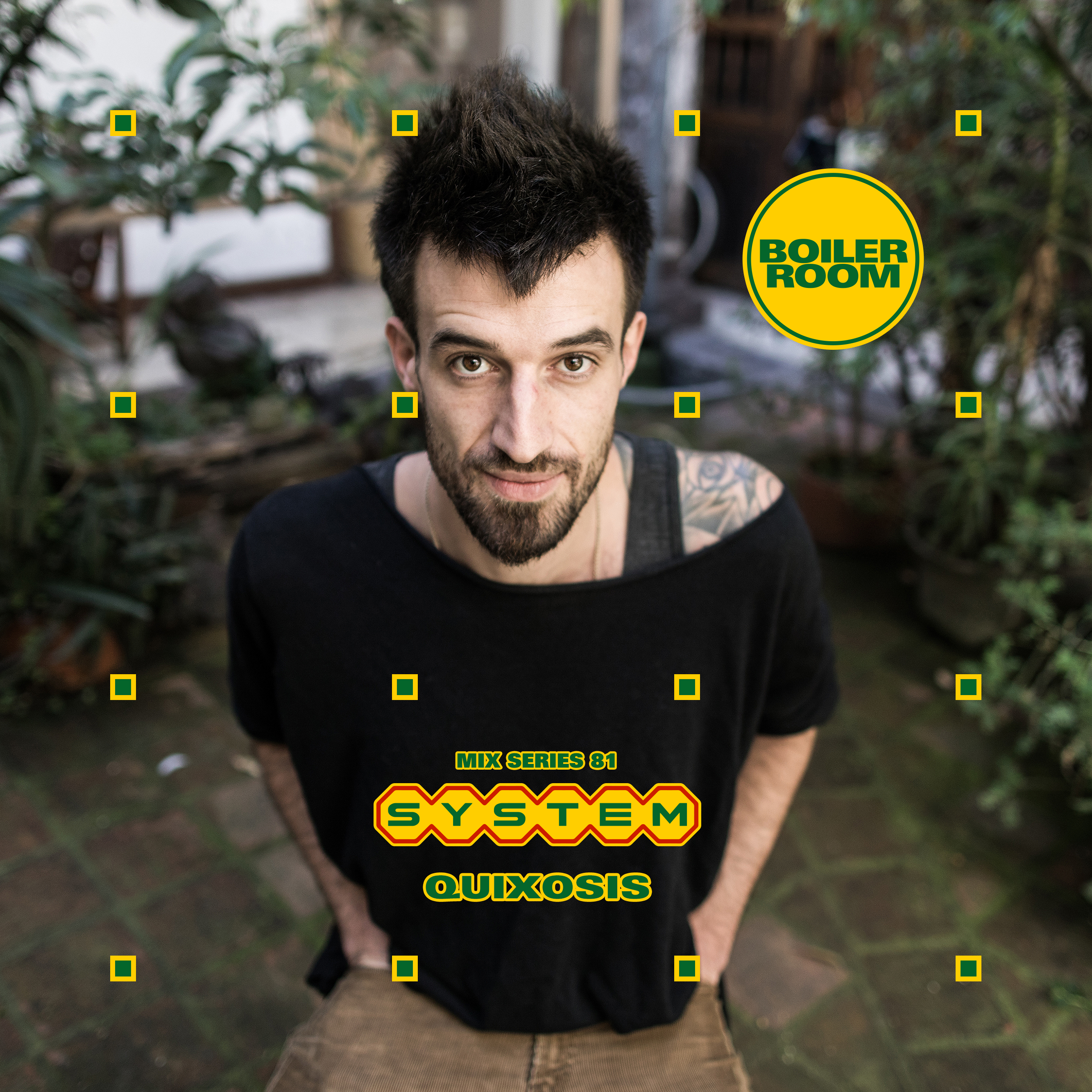 Flyer for event SYSTEM Mix 081: Quixosis.