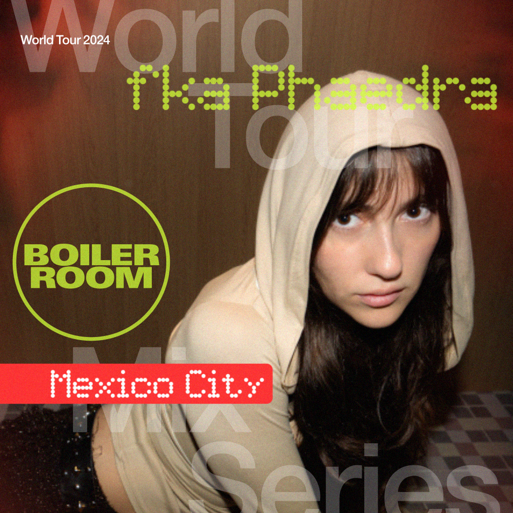 Flyer for event fka Phaedra.