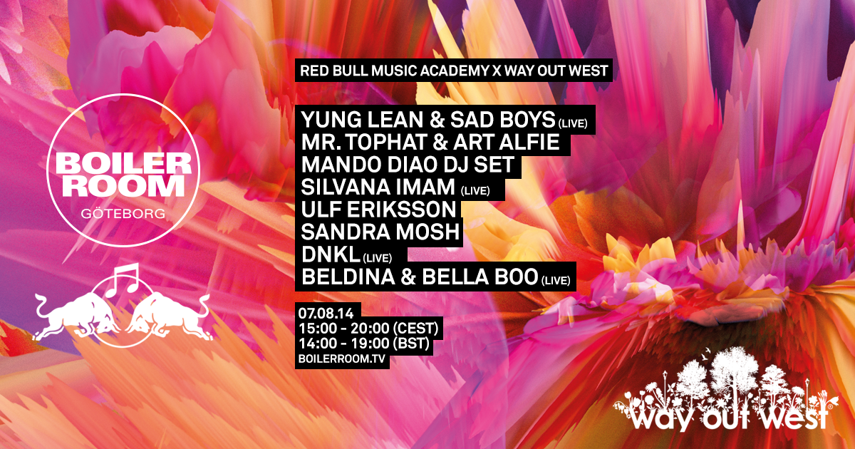 RBMA X Way Out West flyer
