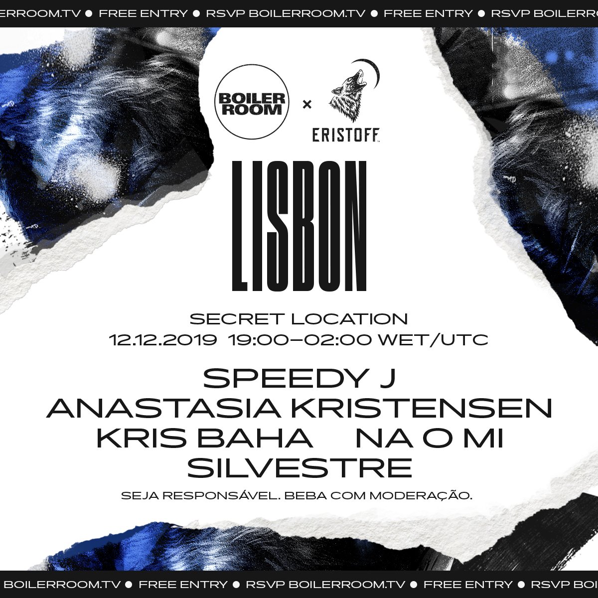 Eristoff Lisbon flyer