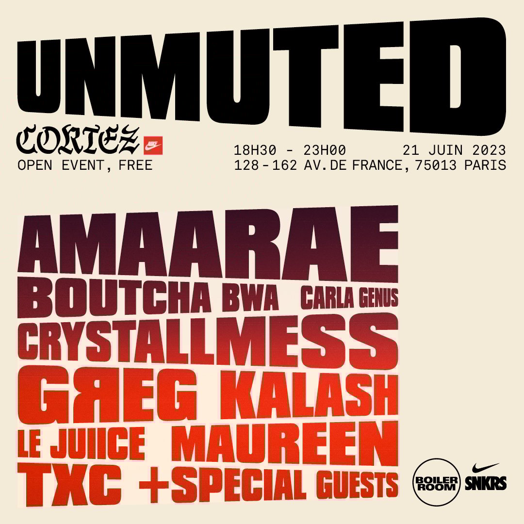 Boiler Room Paris x SNKRS: Fête de la Musique flyer