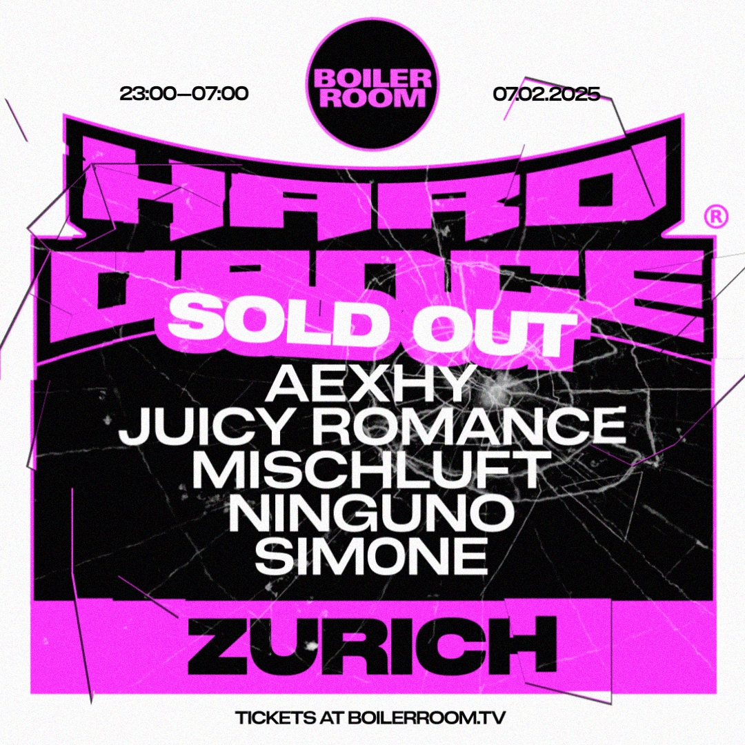 Hard Dance: Zurich flyer