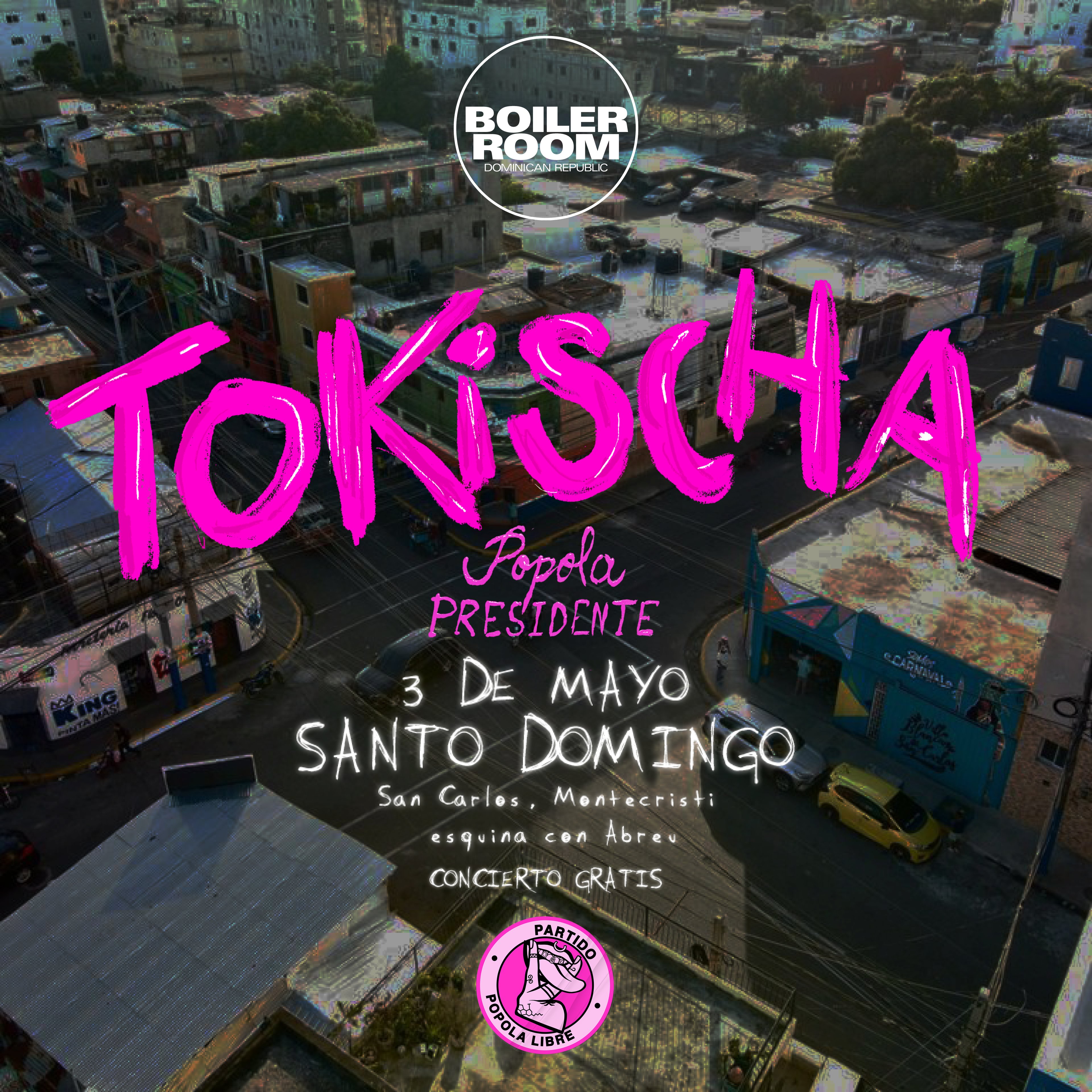 Dominican Republic: Tokischa flyer