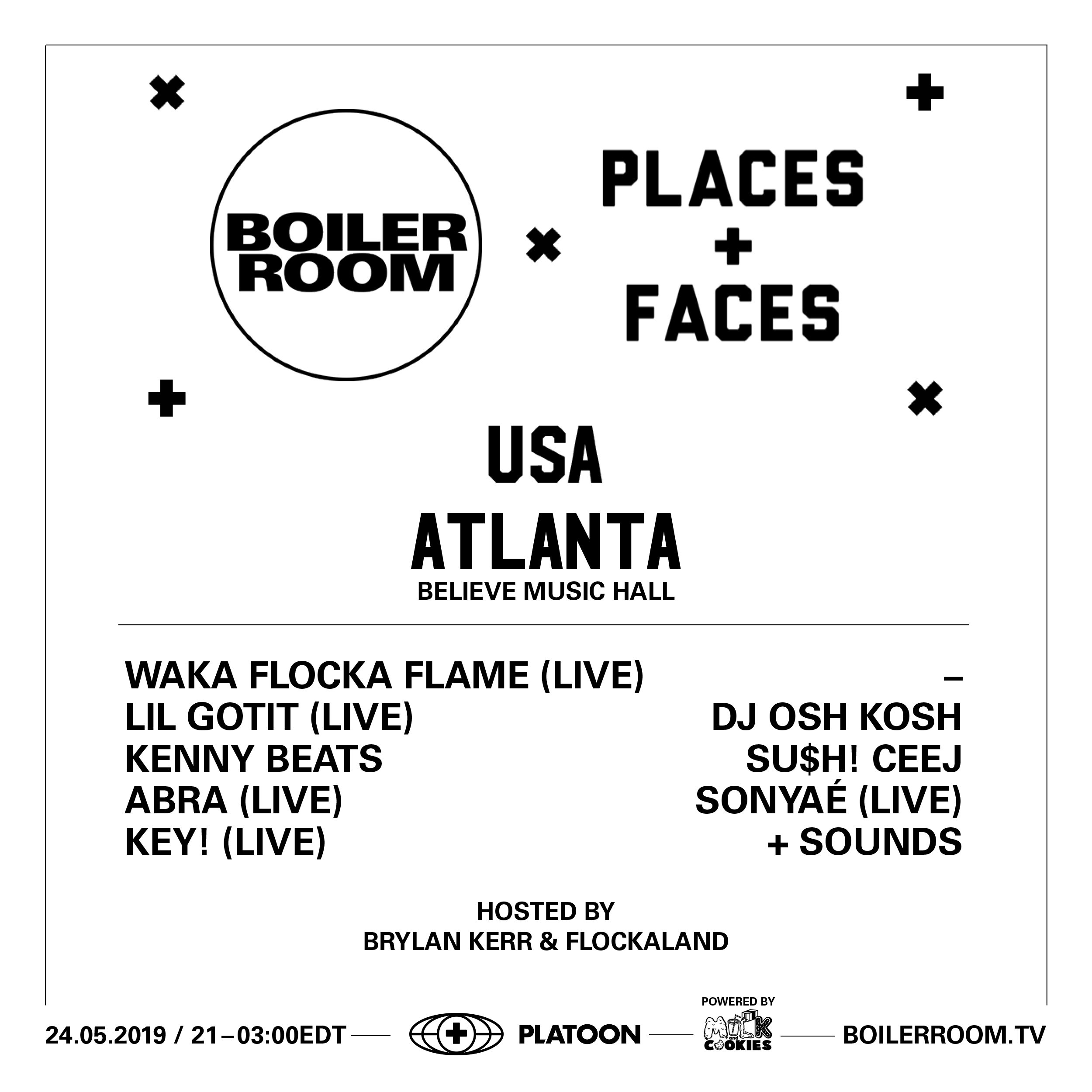 Places+Faces: Atlanta flyer
