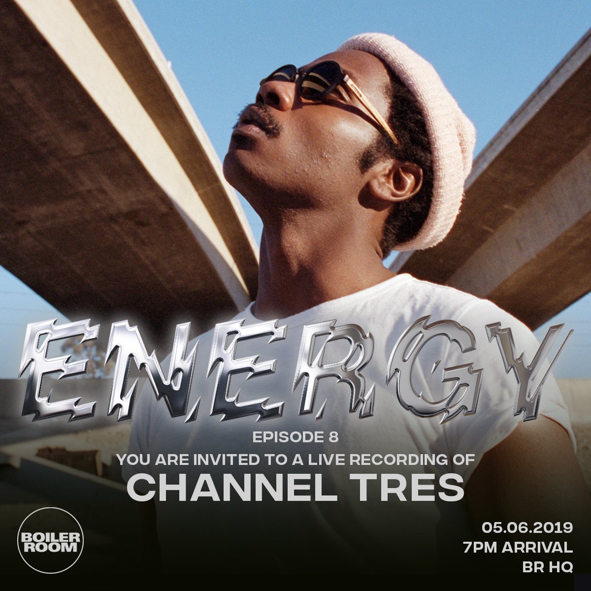 ENERGY EPISODE 8 - CHANNEL TRES flyer