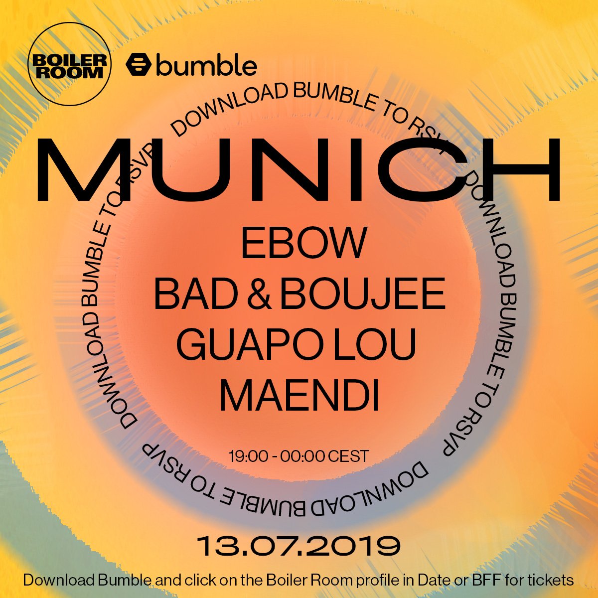 BUMBLE Munich flyer