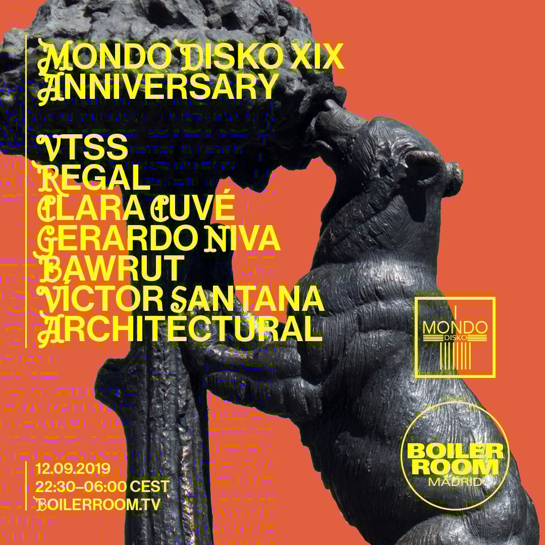Boiler Room Madrid: Mondo Disko XIX flyer