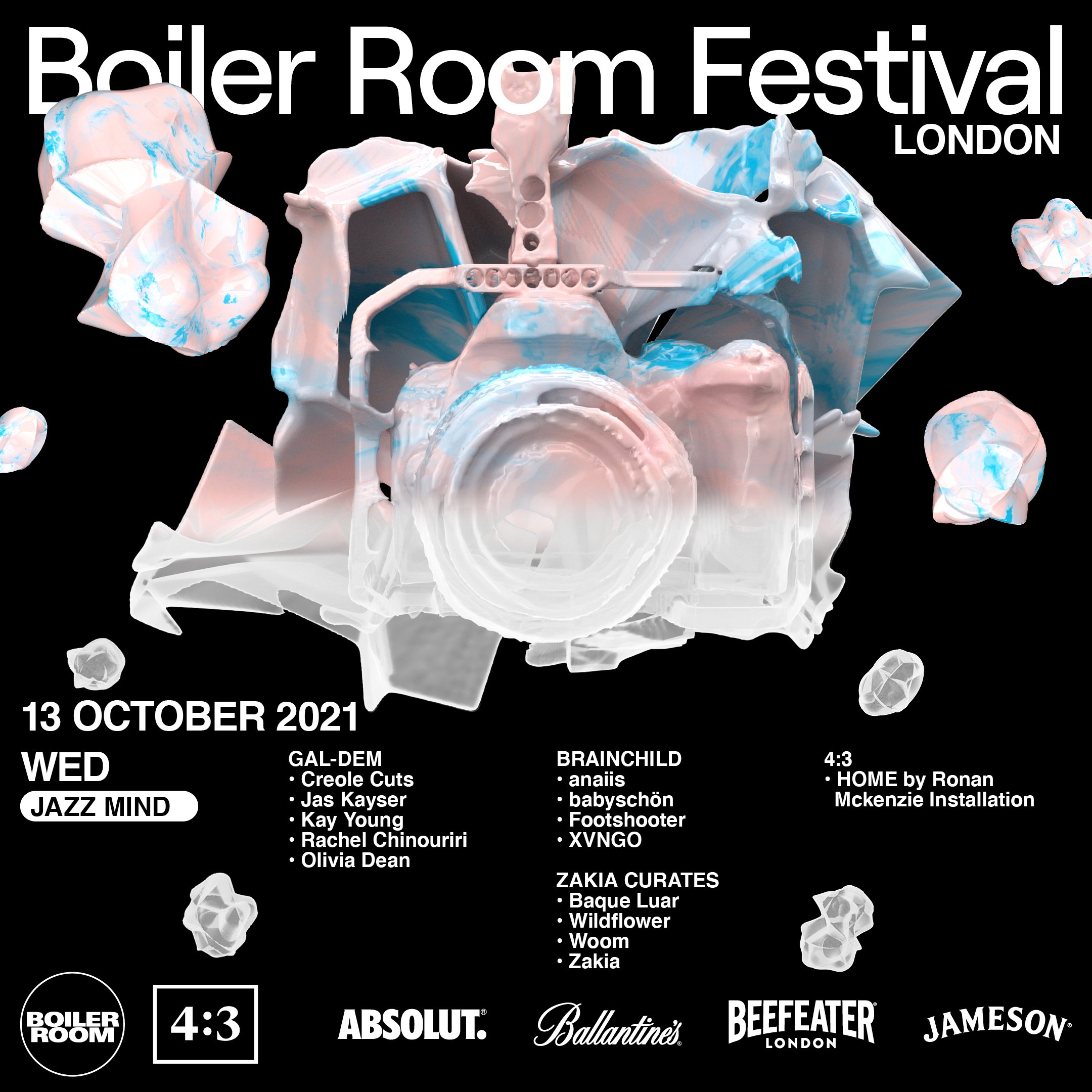 Wed: Jazz Mind | Boiler Room Festival London flyer