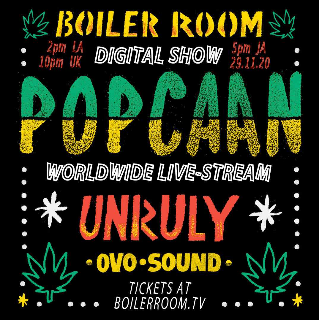 Popcaan & Friends: FIXTAPE Live flyer