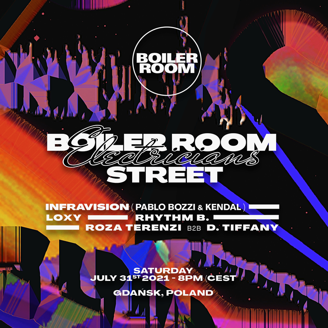 Boiler Room x Ulica Elektryków flyer