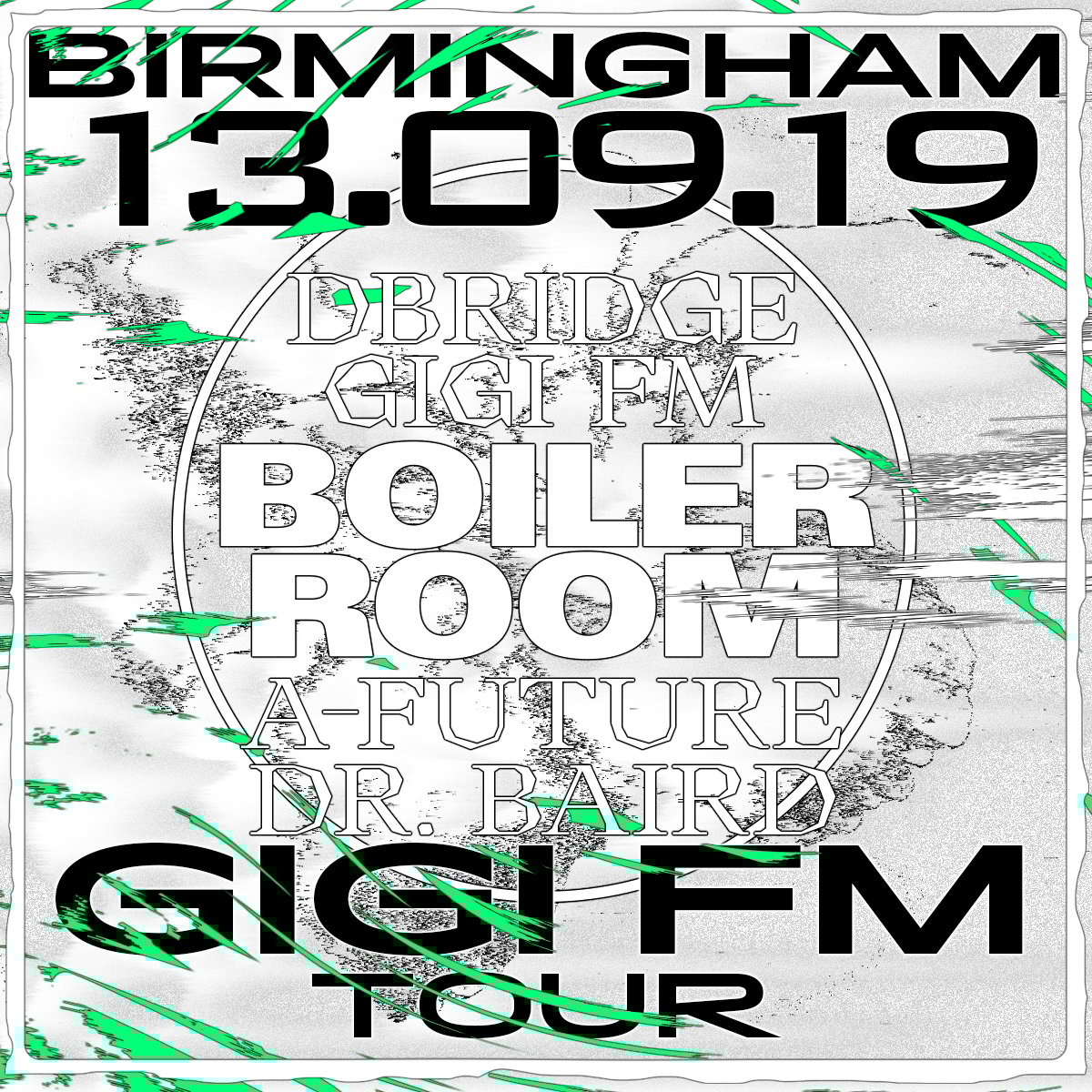 Gigi FM Tour: Birmingham flyer
