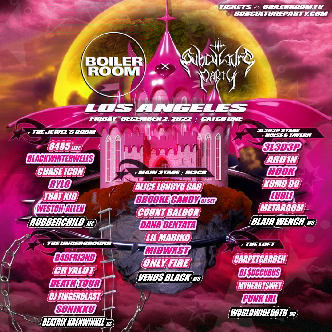 Subculture Party | Day 1 flyer