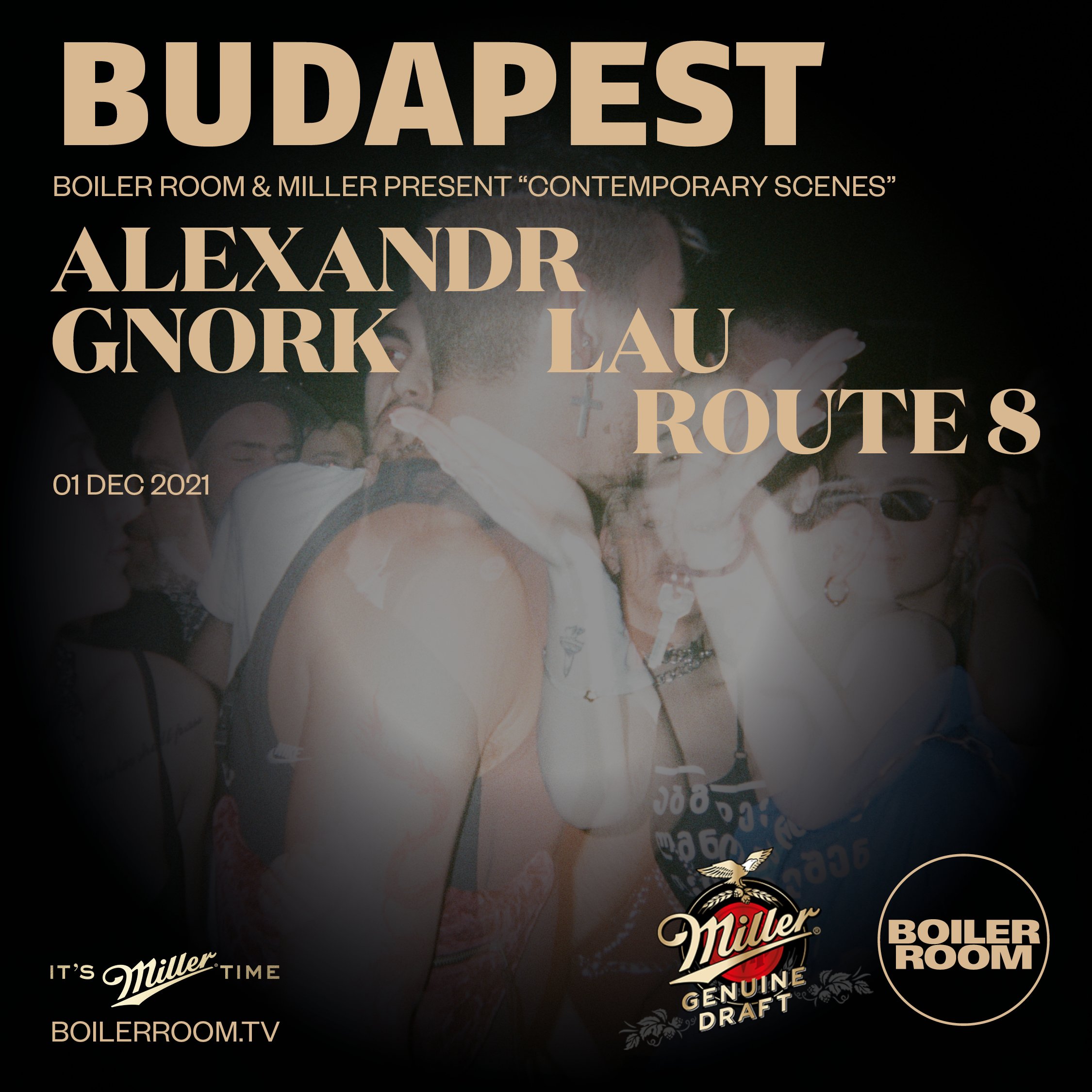Contemporary Scenes: Budapest flyer