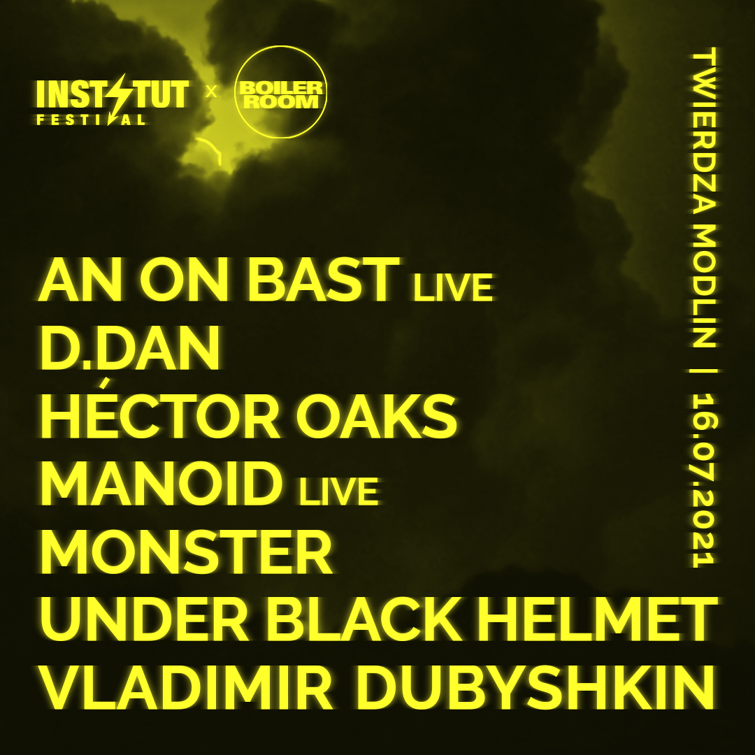Boiler Room x Instytut Festival flyer