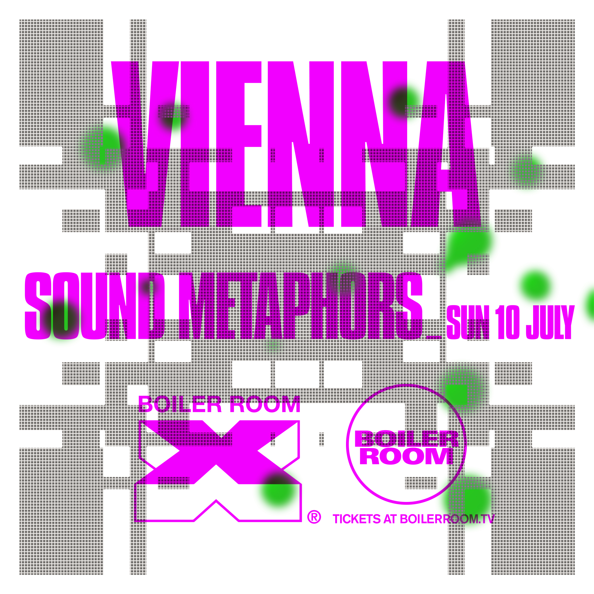 Boiler Room x Sound Metaphors: Vienna flyer