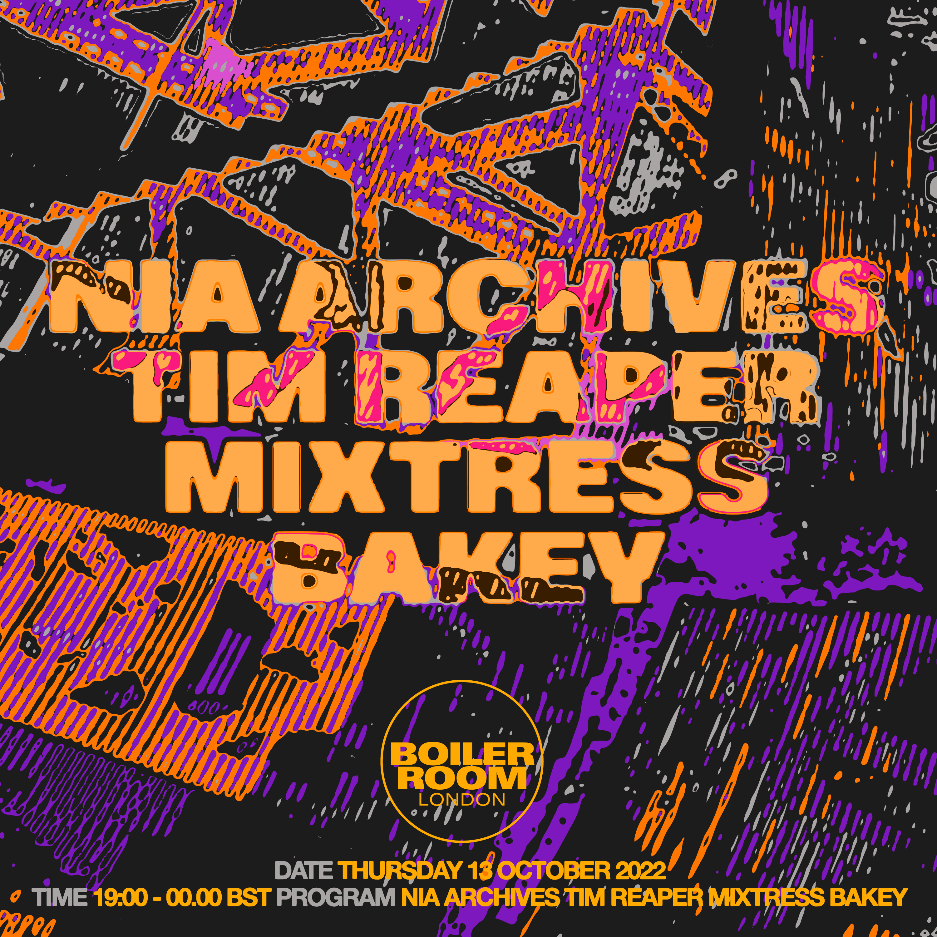 Boiler Room: London flyer