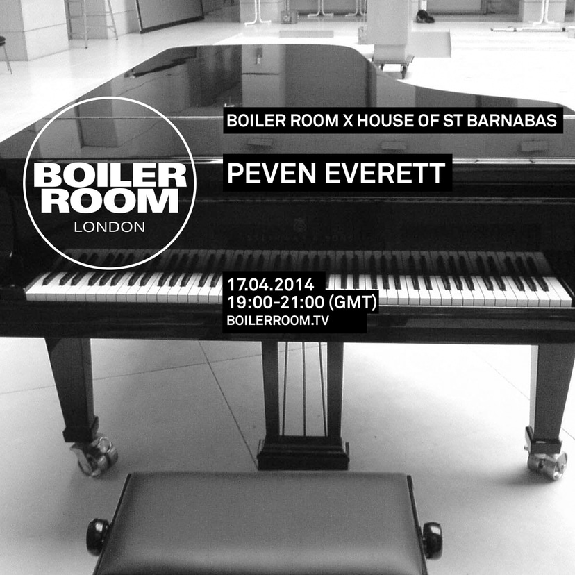 Flyer for event Peven Everett.