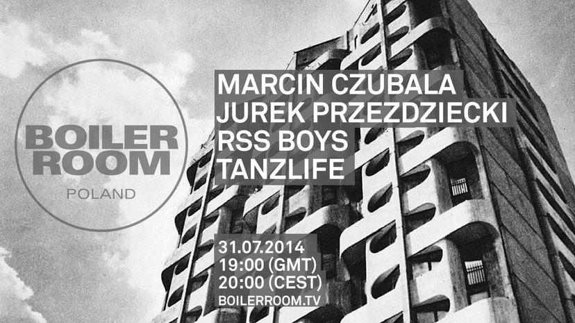 Flyer for event Wroclaw: Marcin Czubala, Jurek Przezdziecki, RSS Boys, Tanzlife.