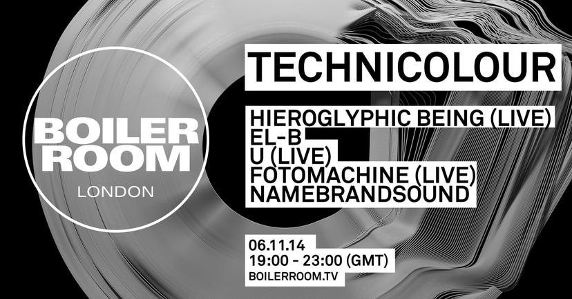 Flyer for event Technicolour .