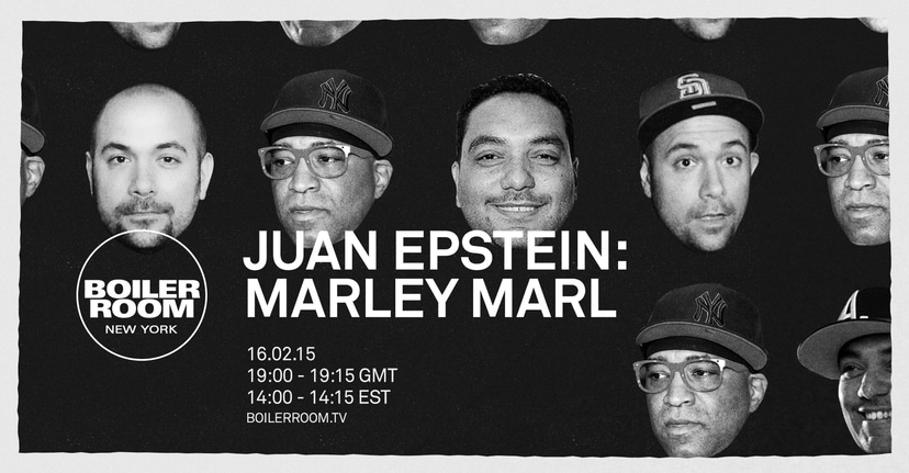 Flyer for event Juan Epstein: Marley Marl.