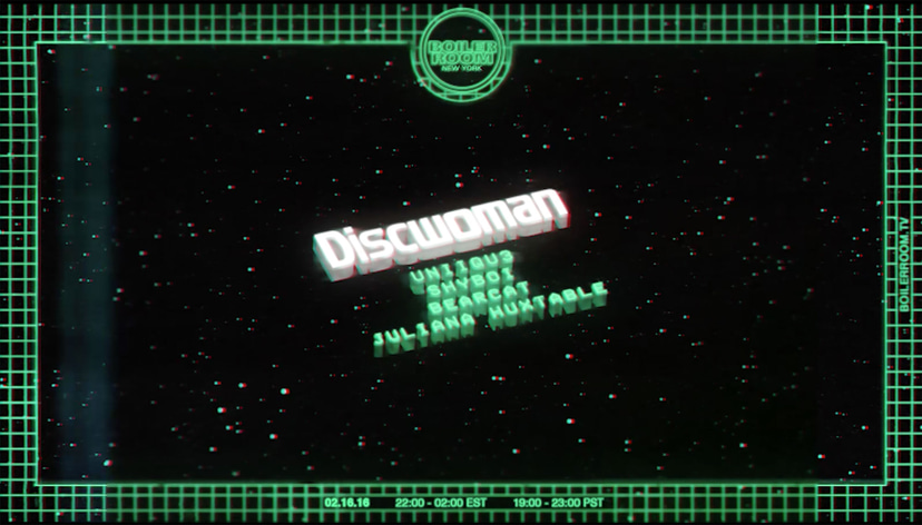 Flyer for event Discwoman.