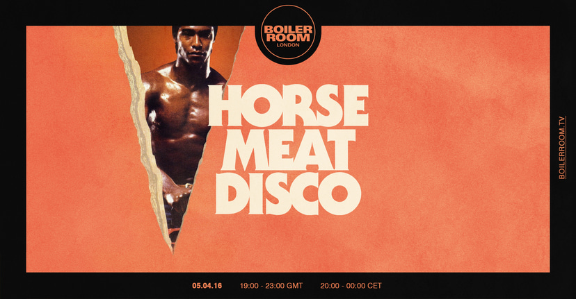 Flyer for event Horse Meat Disco.