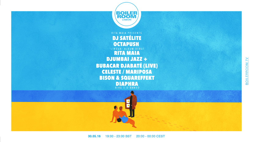 Flyer for event Lisbon: Rita Maia Presents.