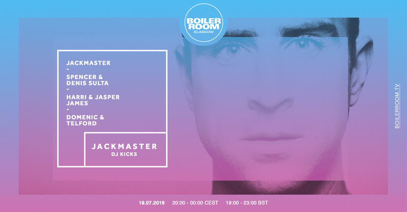 Flyer for event Jackmaster: DJ Kicks.