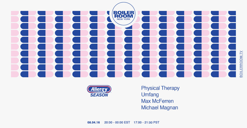 Flyer for event BR NY: Allergy Season.