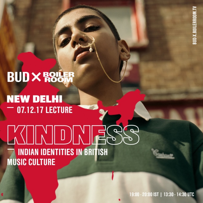 Flyer for event New Delhi: Kindness.