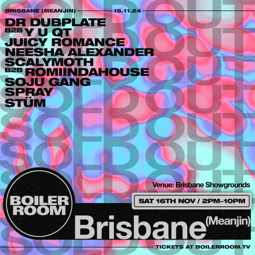Flyer for event Brisbane.
