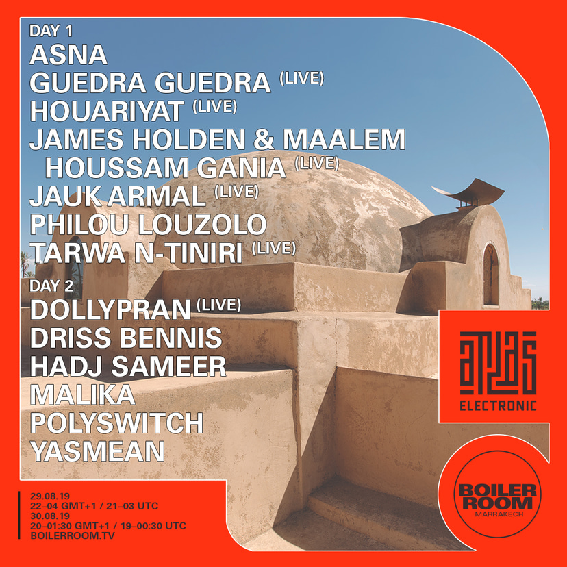 Flyer for event Atlas Electronic.