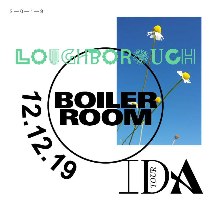 Flyer for event IDA - Loughborough.