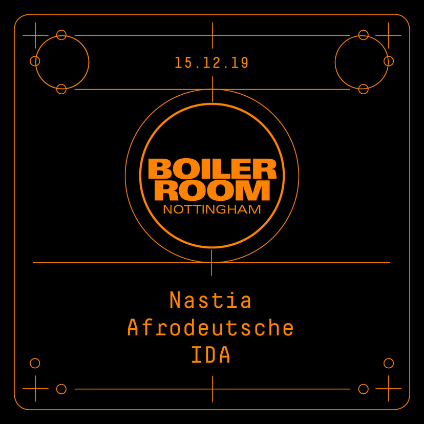 Flyer for event Boiler Room: Nottingham.