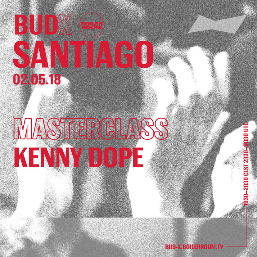 Flyer for event Kenny Dope: Masterclass.
