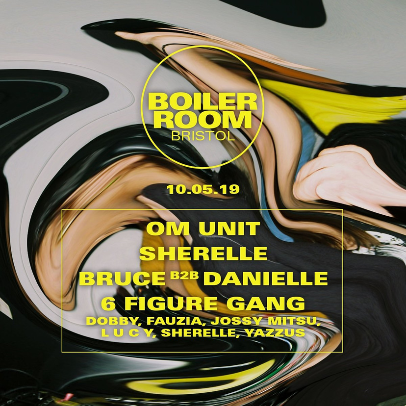Flyer for event Boiler Room: Bristol.