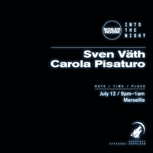 Flyer for event Into The Night: Marseille.